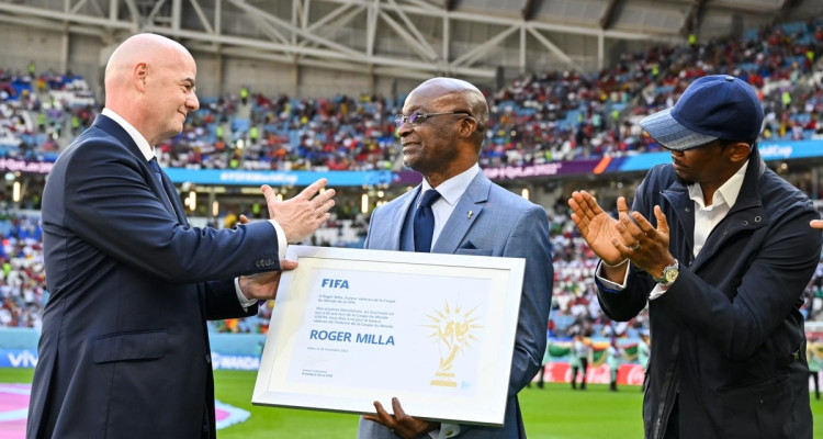 QATAR 2022/FIFA : L’EMBLEMATIQUE ROGER MILLA HONORÉ…